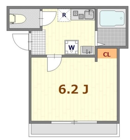 コンフォート横浜南の物件間取画像